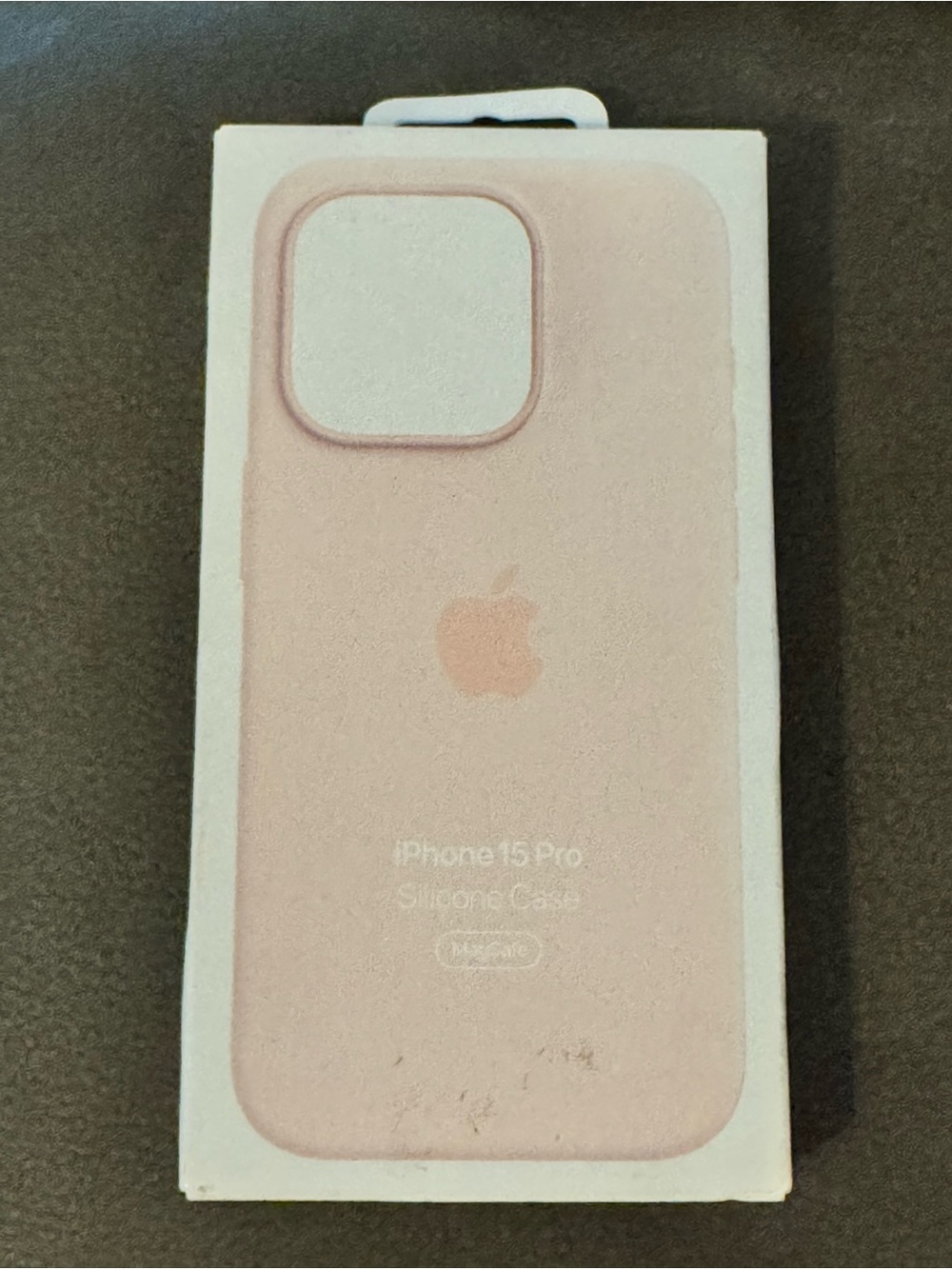 Apple iPhone 15 Pro Silicone Case - Light Pink
